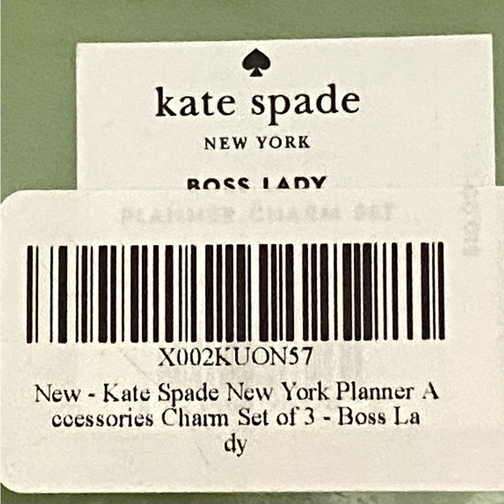 💐2 X HOST PICK💐 NWT Kate Spade Charm Set - Picture 7 of 7